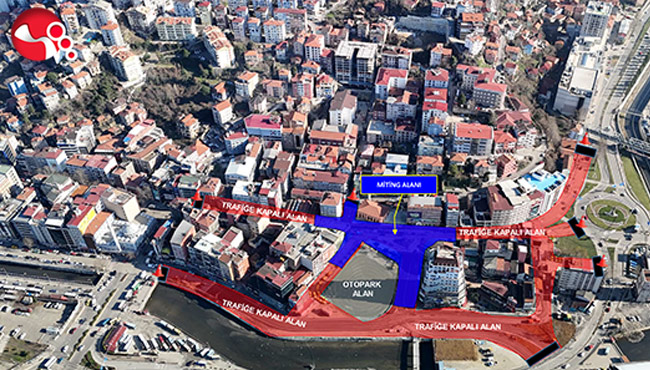 O yollar trafiğe kapatılacak....