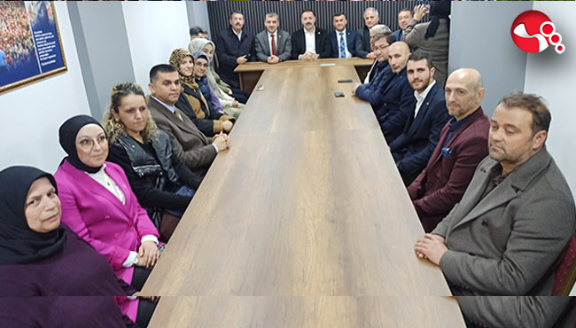 AK Parti'den "Hayırlı Olsun" ziyareti....