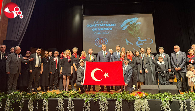 24 KASIM ÖĞRETMENLER GÜNÜ'NE ANLAMLI TÖREN....