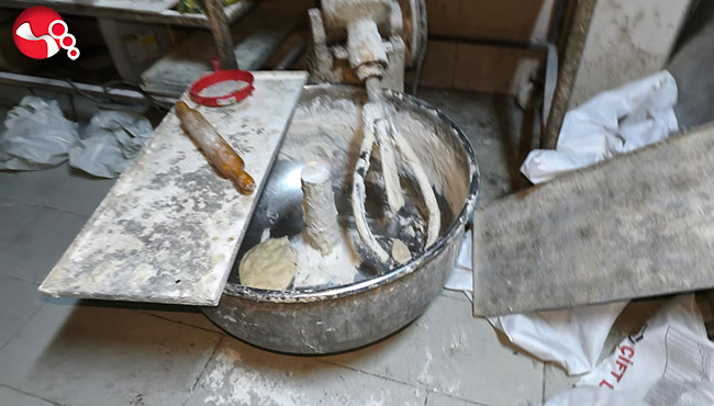 Devrek'te sağlığa uygunsuz pide imalatı yapan iş yeri mühürlendi