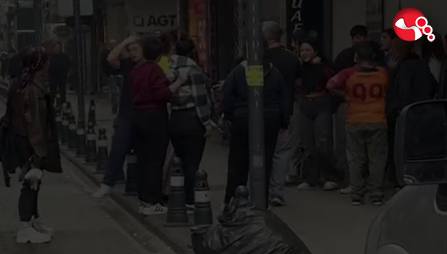 İki grup arasında kavga!