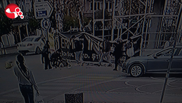 Bir anda fenalaştı