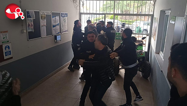 AMATÖR MAÇTA ARBEDE!....