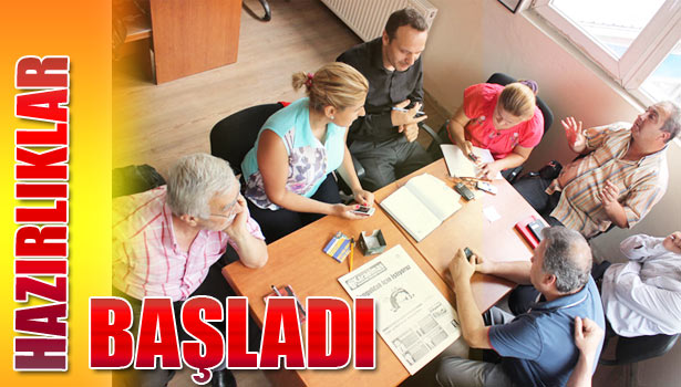 KGD'DE HAZIRLIKLAR BAŞLADI