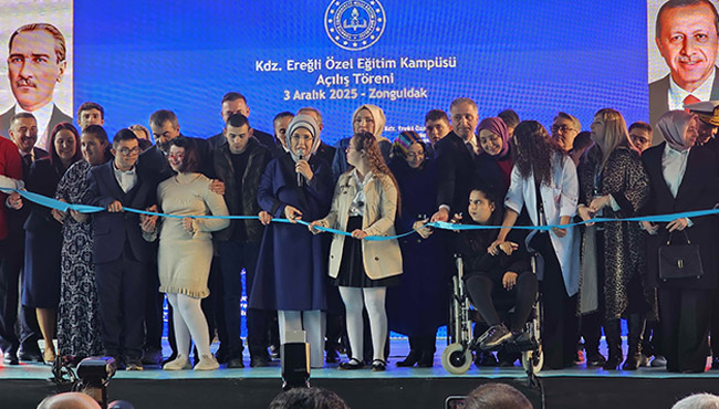 Emine Erdoğan ve Bakan Tekin de katıldı