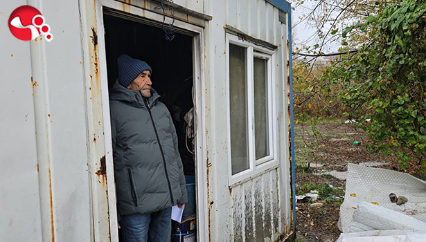 Barakada yaşayan adama devlet sahip çıktı