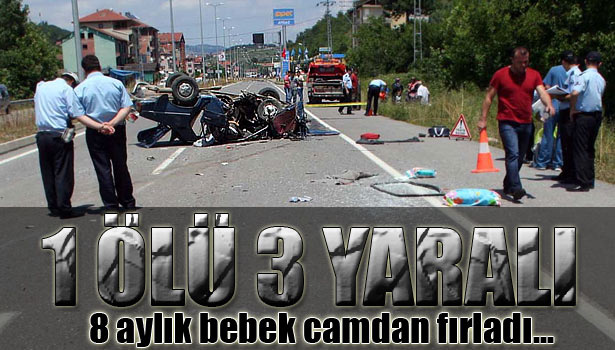 DEVREK'TE FECİ KAZA