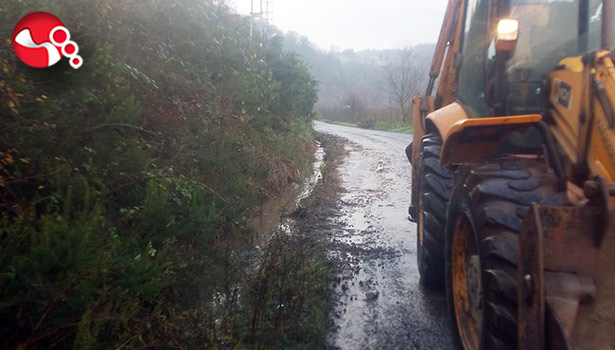 Su kanalları ve yağmurlama hatları açık.....