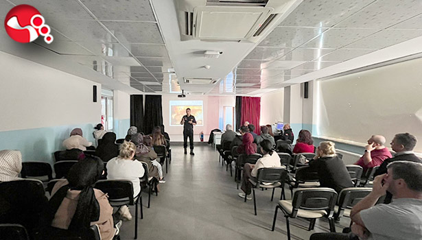 VELİLERE, ‘EVDE GÜVENLİ YAŞAM’ SEMİNERİ VERİLDİ....