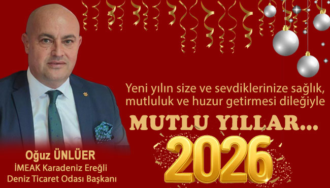 Yeni yılınız kutlu olsun…