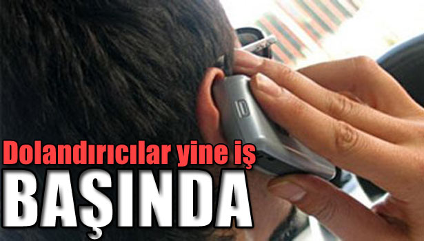 ALAPLI'DA BİR KİŞİ TELEFONLA DOLANDIRILDI