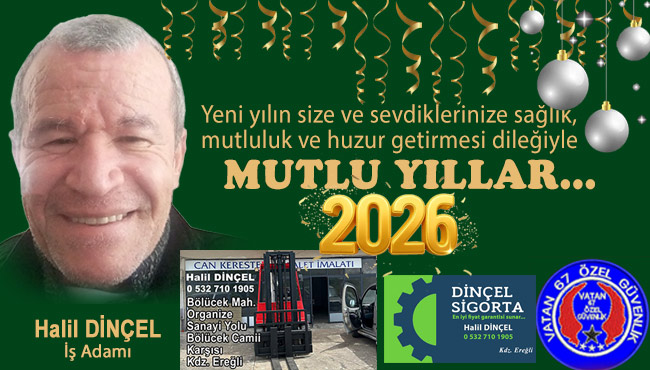 Yeni yılınız kutlu olsun…