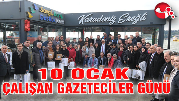 BAŞKAN POSBIYIK,10 OCAK ÇALIŞAN GAZETECİLER GÜNÜ'NÜ KUTLADI