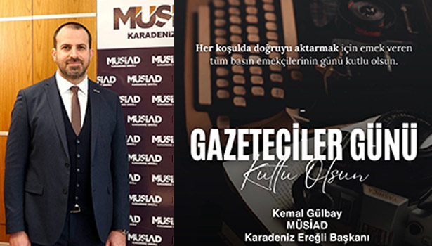 Başkan Gülbay gazetecileri unutmadı