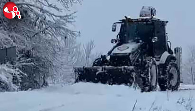 82 köy yolu ulaşıma kapandı