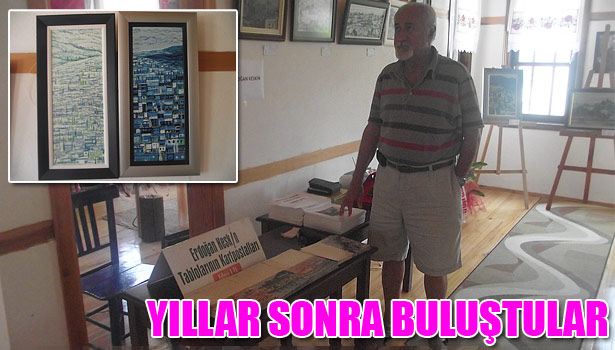 YILLAR SONRA BİR SERGİDE BULUŞTULAR