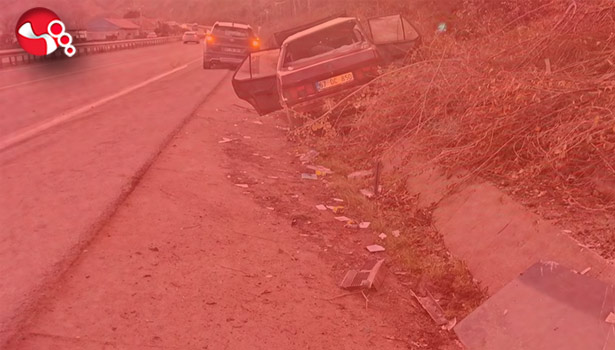 Otomobiller çarpıştı!.....