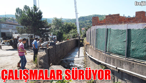 KIŞLA DERESİ ISLAH EDİLDİ