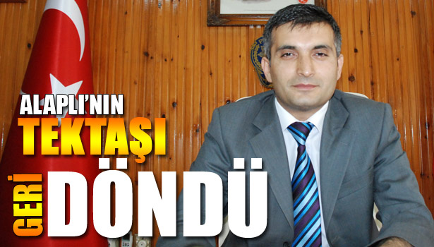 ERKAN TEKTAŞ'IN ATAMASI YAPILDI