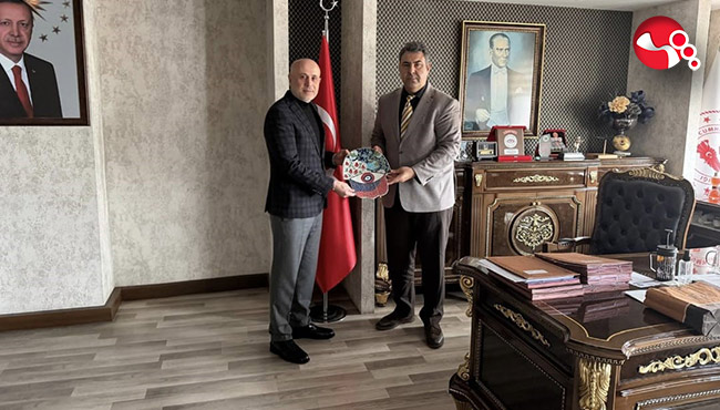 Çolak’tan Kaymakam Yılmaz’a ziyaret…