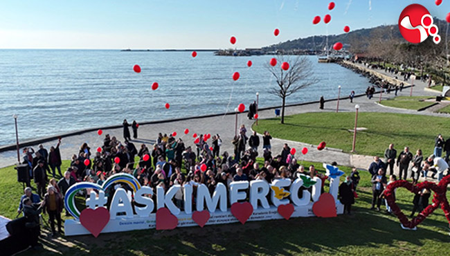 AŞKIM EREĞLİ'DE SEVGİ BALONLARI GÖKYÜZÜNÜ RENKLENDİRDİ