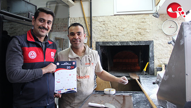 Acil Çağrı Merkezi ekipleri esnafı bilgilendirdi