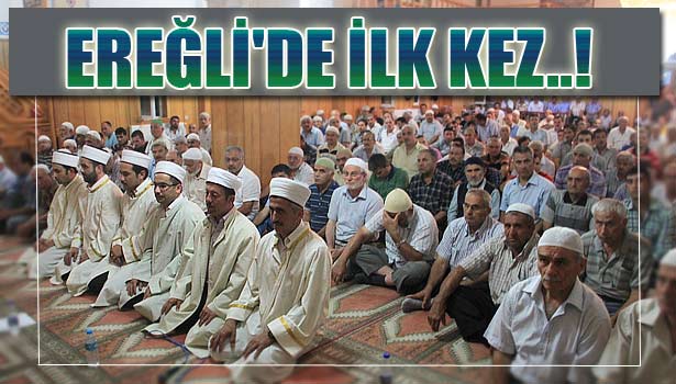 ENDERÛN USÛLÜ TERAVİH NAMAZI KILINDI