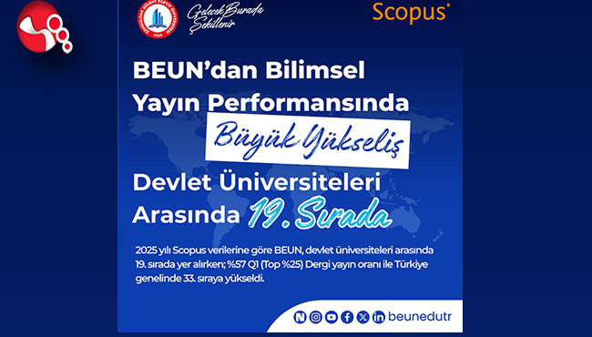 BEUN'da dikkat çeken başarı!....