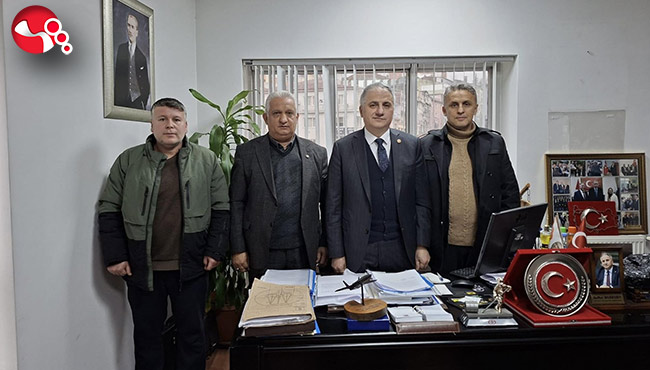 Muhtarlardan Saffet Bozkurt’a teşekkür ziyareti…