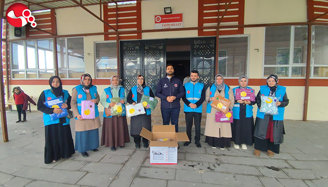 Sevgi ilmekleri Nurdağı’ndaki çocuklara ulaştı