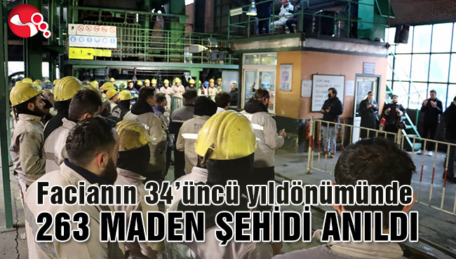 263 MADEN ŞEHİDİ ANILDI…
