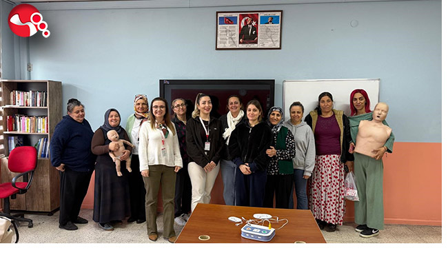 SODAM projesinde görevli kadınlara ilkyardım eğitimi