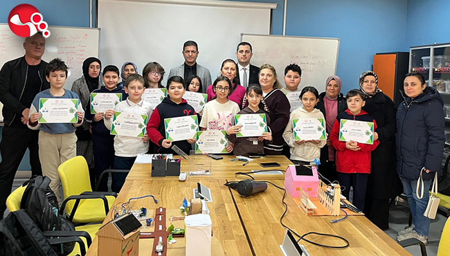 Enerji Atölyesi’nde sertifika heyecanı