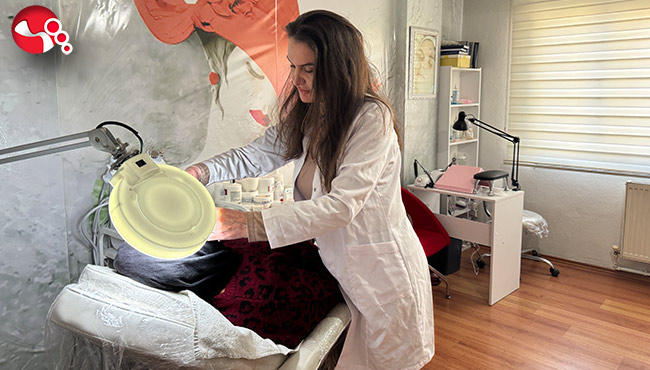 Kalemi bıraktı, güzelliğe imza attı…