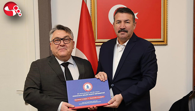 Rektör Özölçer’den Devrek Belediye Başkanı Ulupınar’a ziyaret