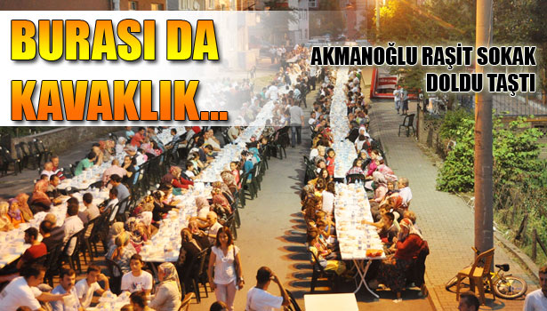 İFTARLAR, SORUNSUZ BİR ŞEKİLDE DEVAM EDİYOR