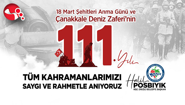 Başkan Posbıyık'ın 111. yıl mesajı....