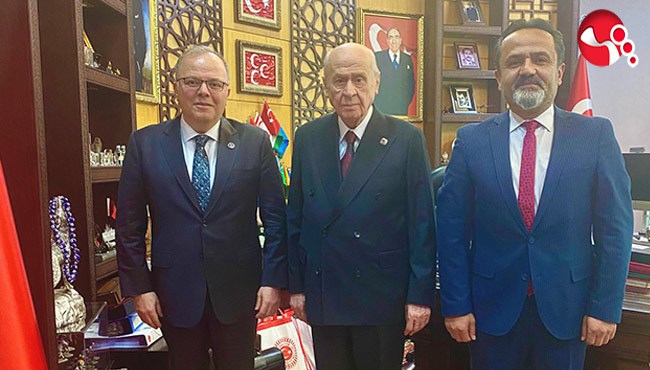 MHP Lideri Bahçeli Hasbeyler Köyü'ne selamlarını iletti...