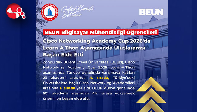 BEUN'da uluslararası başarı!