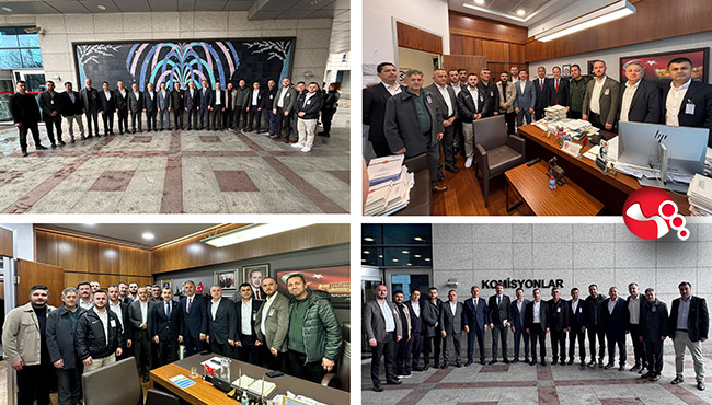 GMİS'TEN TBMM'NDE ÖNEMLİ ZİYARETLER