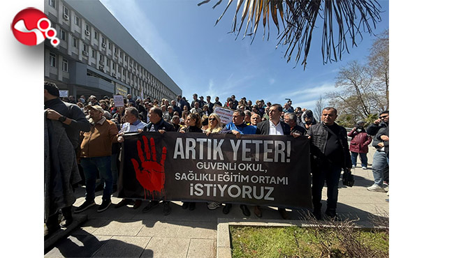 Zonguldak'ta eğitimciler Şanlıurfa'daki okul saldırısını protesto etti