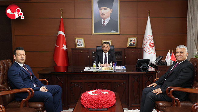 Vali Bektaşoğlu, makamında ağırladı