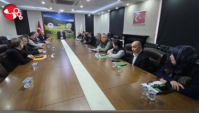 Halil Oflu yönetim kadrosuyla ilk toplantısını gerçekleştirdi