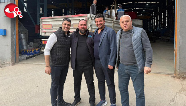 ETSO Üyeleri, KM Makine'yi ziyaret etti