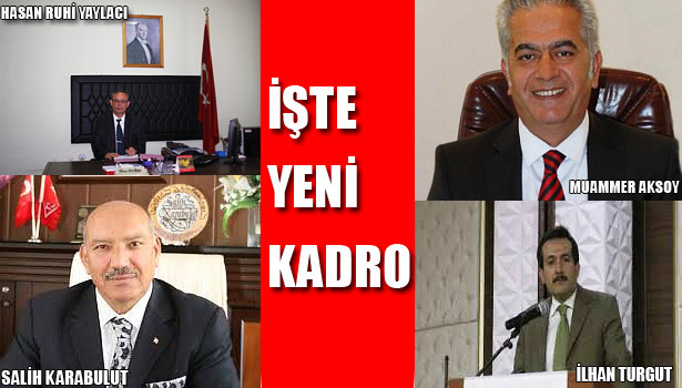 DÜZCE'YE YENİ VALİ YARDIMCILARI GELDİ