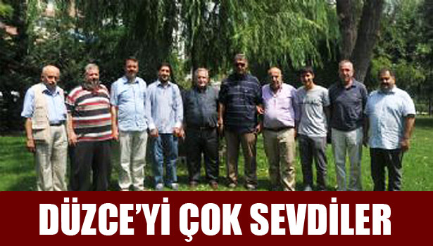 DÜZCE'DE TURİST SAYISINDA ARTIŞ