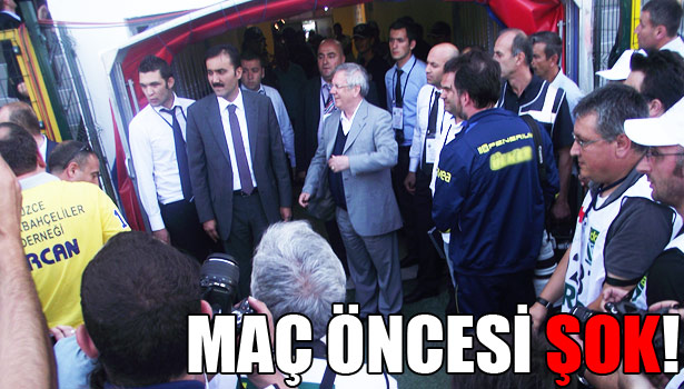 AZİZ YILDIRIM'A MAÇTAN ÖNCE ŞOK KARAR