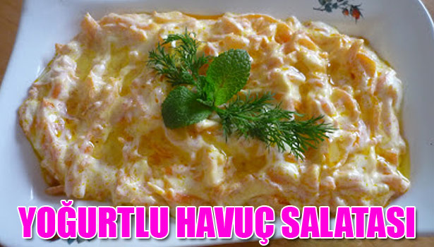 YOĞURTLU HAVUÇ SALATASI YAPIMI