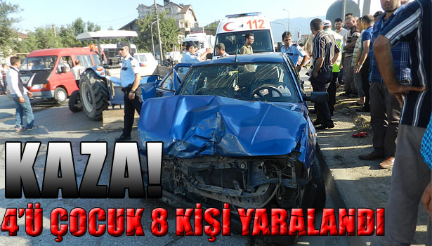 AKŞAM SAATLERİNDE KAZA