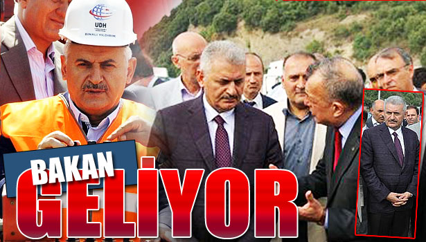 BAKAN YILDIRIM, ZONGULDAK'A GELECEK